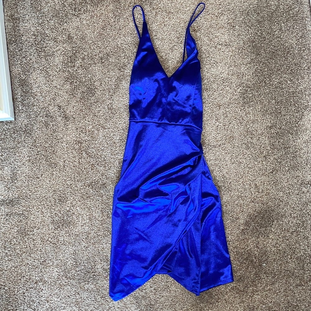 Silky cocktail dress